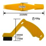 Pad Conditioning Brush for Cleaning Foam & Wool Buffing Polishing Pads Car Foam