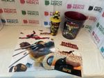 Deadpool And Wolverine Movie Popcorn Bucket  Drinks Cup And Movie Poster Bundle