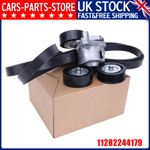 NEW V-RIBBED BELT SET SKF VKMA 65176 FOR HYUNDAI KIA ACCENT CARENS CEED ELANTRA