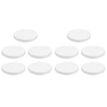 PVC Piling Caps for Docks 10Pcs Durable White Caps for Wood Peg Protection