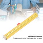 Heat Transfer Foil 5 Rolls Delicate Texture Hot Stamping Foil For Wood Plastic
