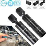 14mm +16mm Spark Plug Socket Wrench 12 Point Magnetic Thin Wall Tool Universal