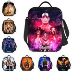 WWE Personalised Insulated Lunch Bag Kids Boys Girls School Office Food Box