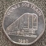 20 Pence - National Transport Token Class 508 Train 1980 🇬🇧 UNITED KINGDOM 