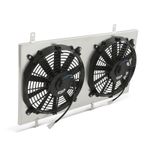 12v ELECTRIC PERFORMANCE RADIATOR RAD ALLOY FAN SHROUD FOR MAZDA RX8 1.3 03-12