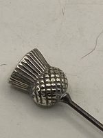 SILVER  THISTLE HAT PIN (537) SALE