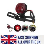 Number License Plate Tail Brake Stop Tail Rear Light Universal Motorcycle lamp
