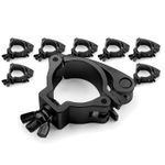 BeamZ BC50B-50 Half Coupler Clamp 100kg - 8x Quick Release Lighting Clamps