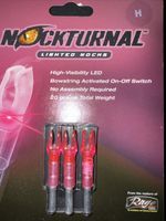 Rage Nockturnal-H Lighted Nocks 3pk PINK NT-412