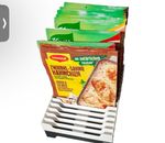 Kitchen Pack Organizer Box – Plastic | Perfect for Storing Spices and Soup Packs