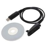 USB Programming Cable Line With CD For Motorola GP340 GP380 GP328 Radio d