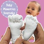 3D Baby Casting Kit Set Gift for New Parents Newborn Mold Handprint Footprint