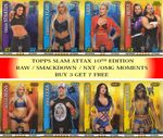 2017 Topps WWE SLAM ATTAX 10TH EDITION OMG, ICON & BASE CARDS #25- #180