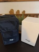 Stagg Cajon (rare white edition) With Padded Gig Bag. Mint condition