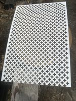 3x2ft Radiator cover grille white 