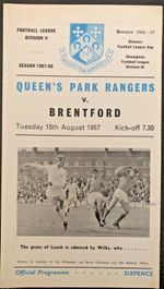 1967 1968   Queens Park Rangers v Brentford        Div 2