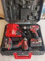 MILWAUKEE M18 BPP2Q-402C 18V 4.0AH LI-ION REDLITHIUM CORDLESS TWIN PACK