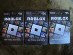 Roblox Vouchers £40.00 unused.