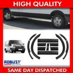 WHEEL ARCHES & BODY MOULDINGS TRIMS L&R ABS BLACK FOR FORD TRANSIT MK7 2006-2013