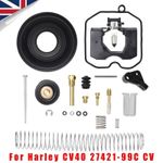 Carburetor Rebuild Repair Kit For Harley CV40 27421-99C CV,27490~04 40mm Carb