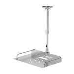 Ceiling Mount with Tray for Projector/Camera 20-40cm Adjustable Projector Shelf