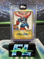 2026 Topps Mint Marvel Andy Kubert Chrome Auto CA-ANK Captain America