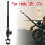 Motorcycle Bike Selfie Stick Handlebar Mount Camera Bracket For GoPro Insta360