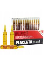 PLACENTA PLACO AMPOULES FOR HAIR GROWTH LOTIONS WITH PANTHENOL 12x 10ml