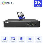 ANNKE 8CH 5in1 5MP Lite DVR CCTV Video Recorder fit for Home Surveillance System