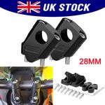 28MM Handlebar Riser Clamp Back Mount Bracket Clamp Extend For Honda ADV150 160