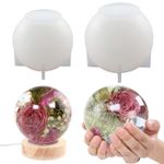 DIY Spherical Crystal Ball Mold Round Ball Night Light Epoxy Resin Silicone Mold