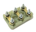 Electric Motor 6 Point Terminal Connection Block Star Delta Link M4 4mm 15Amp