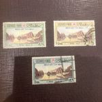 OMAN 1972 MUSCAT STAMPS 3 VALUES