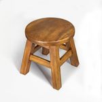 handmade Solid Wooden Stool/Childs Stool/Plant Stand/stepstool 10"x10"x10"