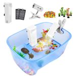 Rypet Baby Turtle Aquarium Tank Starter/ Accessories Kit - Tortoise