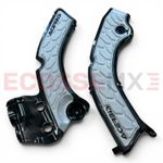 TRIUMPH TF250X TF450X ACERBIS X-GRIP FRAME GUARDS BLACK-GREY 2024-2026