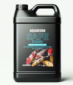 AquaDesign POND SAFE 5000ml Fish Tap Safe Water Conditioner TREATS 125,000Litre