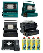 Portable Butane Gas Heater Stove Safe Grill Carry Handle Outdoor Camping 1.3KV