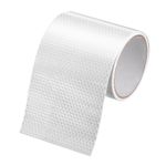 Reflective Tape Caution Warning Sticker Tape 4 Inch x 10 Ft White