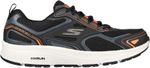 Skechers GoRun Consistent Mens Running Shoes Black Cushioned Sports Run Trainers