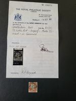 GB QV Stamp. 1841 Penny Red. Imperforate.  Lake Red. Scarce.