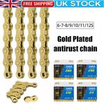 6/7/8/9/10/11 Speed MTB Bicycle Chain Mountain Bike Chains Road Cycling Part UK
