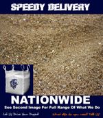 Sharp / Grit Sand Bulk Bag - DELIVERY (Patios/Block paving) (800kg minimum)