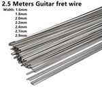 1 Pc 2.5 Meters Guitar Fret Wire Fingerboard Fret Wire Copper Nickel Silver