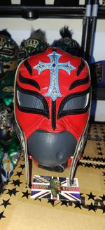 WWE Rey Mysterio Royal Rumble '06 Red Pro-grade Adult Size Wrestling Mask