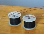 Air Core Crossover Inductors 0.3mH / 0.71mm wire - matched pair