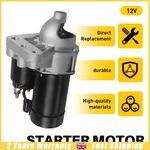 NEW STARTER MOTOR FOR CITROEN BERLINGO PEUGEOT PARTNER 1.6 HDI 2005-2018 5802FG