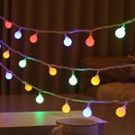 Solar String Lights 100 LED 12M 8 Modes Timer Remote Multicolor Outdoor