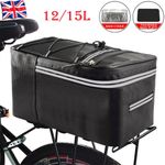 Bicycle Rear Seat Bag Bike Bike Cycling Pannier Rack Pack Waterproof Reflective