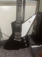 Harley Benton EX-84 Modern, Black electric guitar